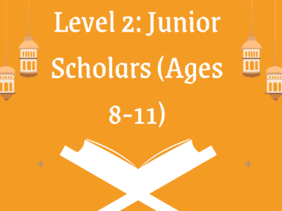 Level 2: Junior Scholars (Ages 8-11)