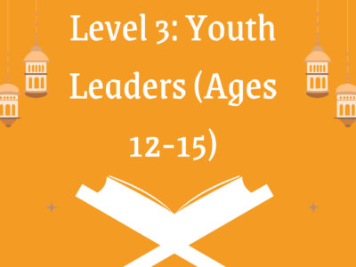 Level 3: Youth Leaders (Ages 12-15)